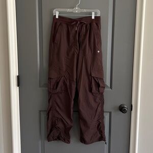 Lululemon Dance Studio Relaxed-Fit Mid-Rise Cargo Pant Espresso-Size Small